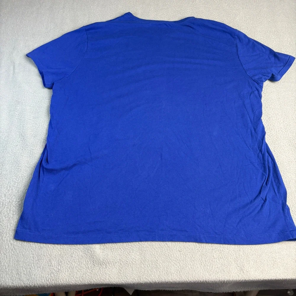 Polo Ralph Lauren Mens XXL Royal Blue Short Sleeve Pony Logo Crew Neck T-Shirt